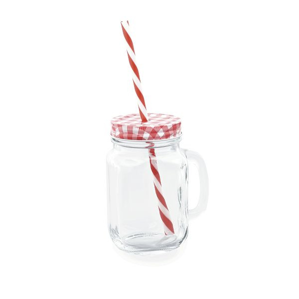 WAS Caro Trinkglas mit Henkel, 0,45 Liter, VE: 6 Stück, 1789045, 4044925101363