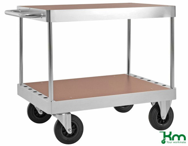 Kongamek Tischwagen, 2 Räder mit Bremsen, 1035 x 600 x 920 mm, Serie 100, KM137-1B