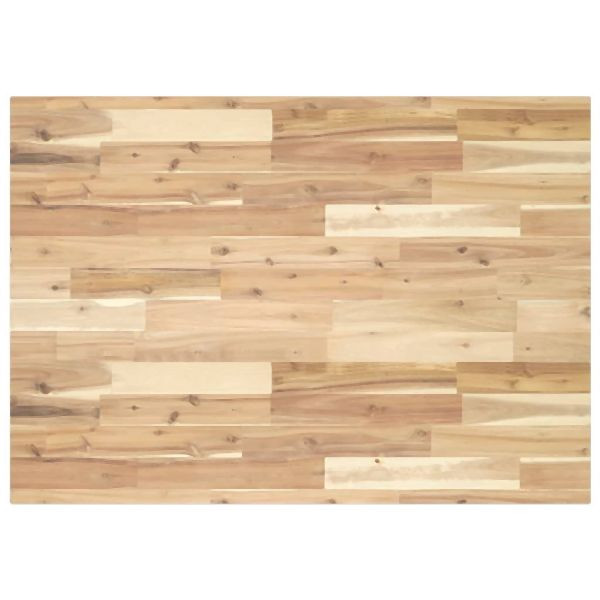 vidaXL Schreibtischplatte Unbehandelt 80x70x2 cm Massivholz Akazie, 3279729