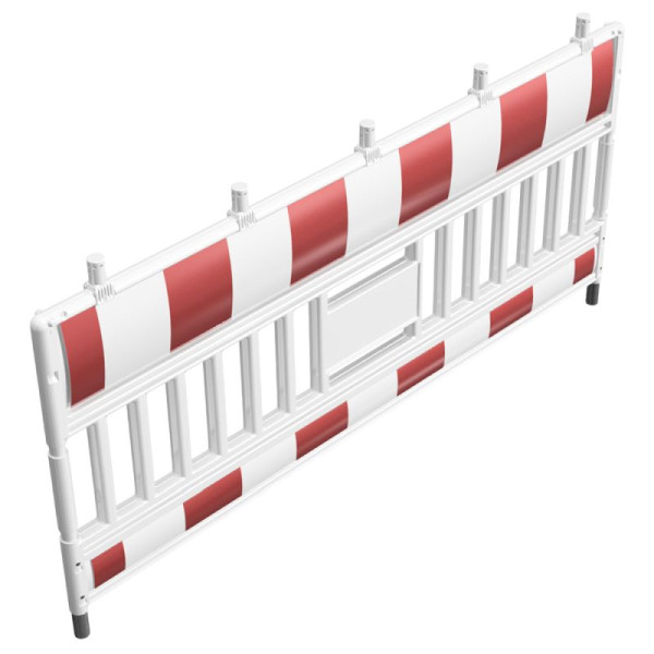 Stein HGS Schrankenzaun -Euro3 Ultra- mit Tragegriff, Folie Typ 1 (RA1) / 10,5 kg, mit Lampenadaptern, 33620ka