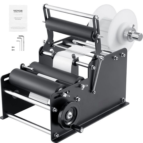 VEVOR Etikettiermaschine Manuell 15–20 Etiketten pro Minute Etikettenbreiten von 10–130 mm, Etikettenlängen von 10–300 mm, SDYPTBJHSBDD2AX6YV0