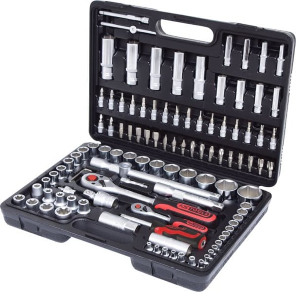 KS Tools 1/4"+1/2" Steckschlüssel-Satz, 108-teilig, 911.0708