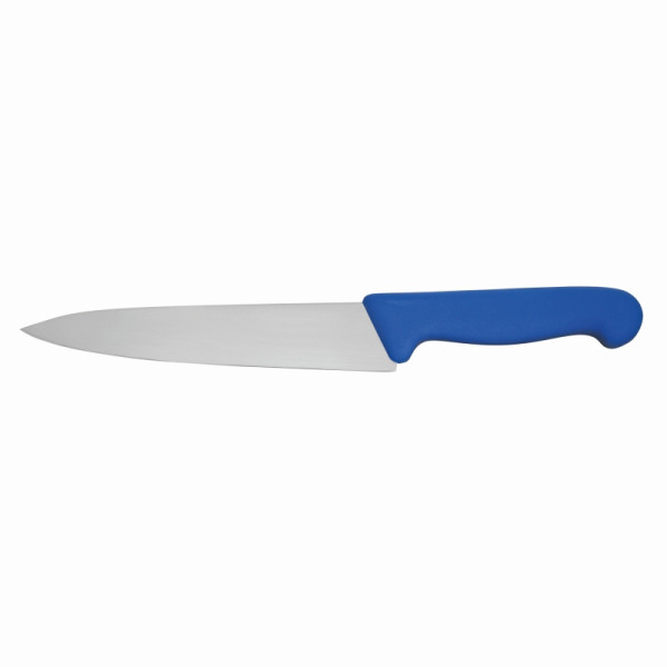Schneider Kochmesser, schmale Klinge, 18 cm, Griff blau, 260837
