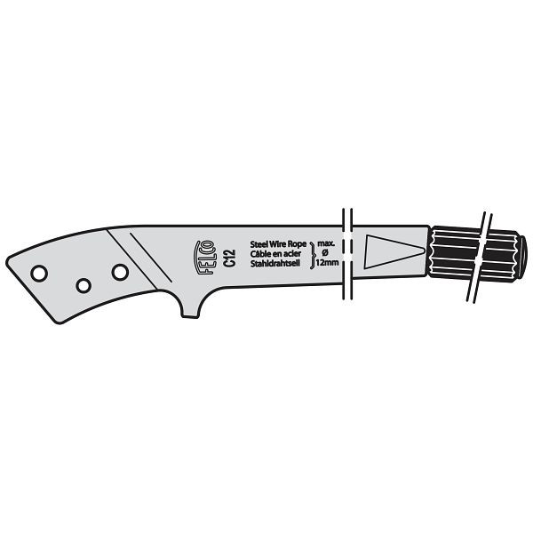 Felco Griff mit Manschette und Stift (1 x C16/1 + 1 x C16/3), C16/2