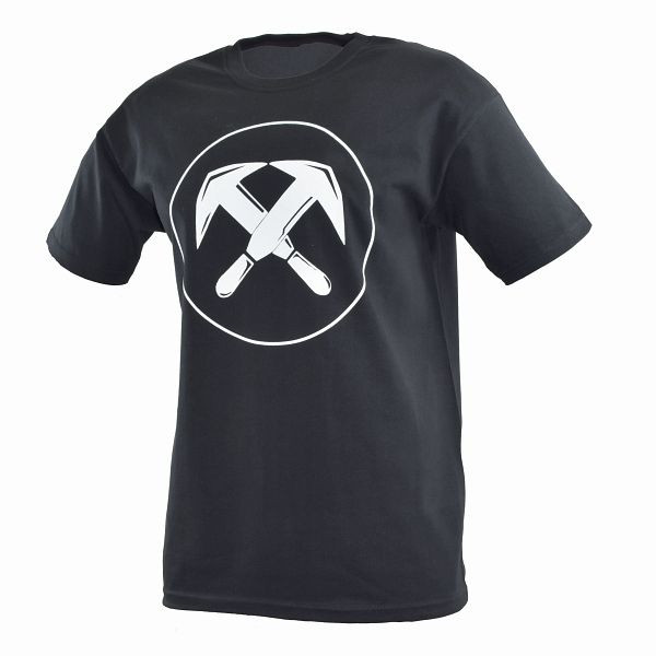 EIKO T-Shirt, Zunftmotiv - Dachdecker, Farbe: schwarz, Größe: XL, 6904_4201_XL