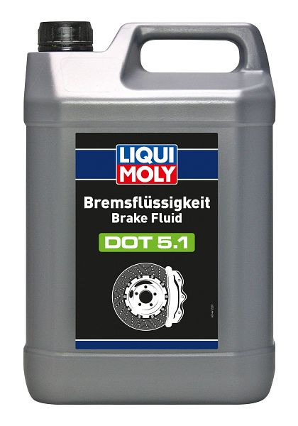 LIQUI MOLY Bremsflüssigkeit DOT 5.1, Kanister Kunststoff, VE: 5 Liter, 21163