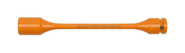 KS Tools 1/2" Torsions-Drehmomentbegrenzer-Stecknuss, 22mmx100Nm, 515.1487