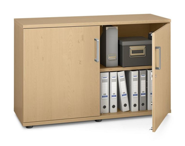 Deskin Flügeltürenschrank MULTI MODUL-PRO, Buchedekor, B 1200 x H 780 x T 420 mm, 351794