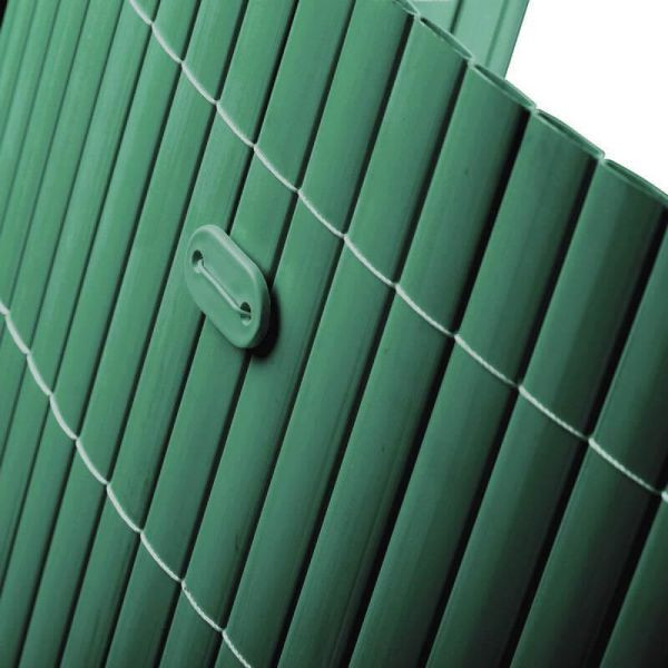 NOOR Befestigungskit für PVC Sichtschutzmatten Farbe: grün, VE: 26 Stück, 155KITGRUEN