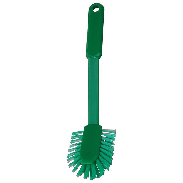 Haug Bürsten Spülbürste, oval, grün 270 x 65 x 20 mm, Besatzmaterial: Nylon 6.6 Ø 0,40 mm, mittel, VE: 10 Stück, T1383