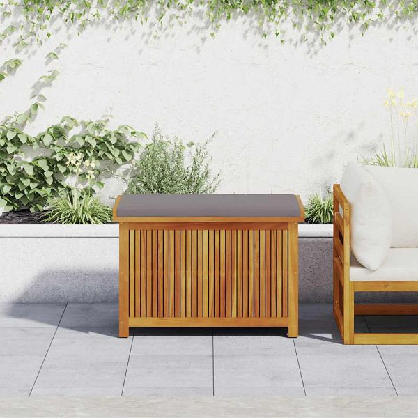 vidaXL Outdoor-Kissenbox 90x50x60,5 cm Massivholz Akazie, 4106478