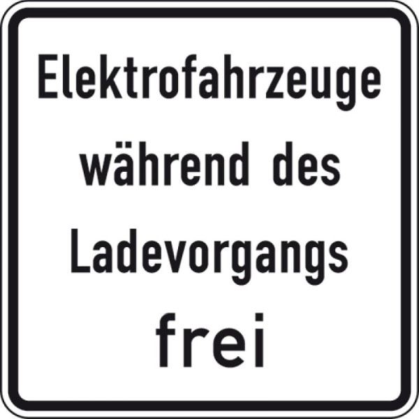 Stein HGS Elektrofahrzeuge während des Ladevorgangs frei, Nr. 1026-60, 420 x 420 mm, Alform, RA1, 1026-60-112