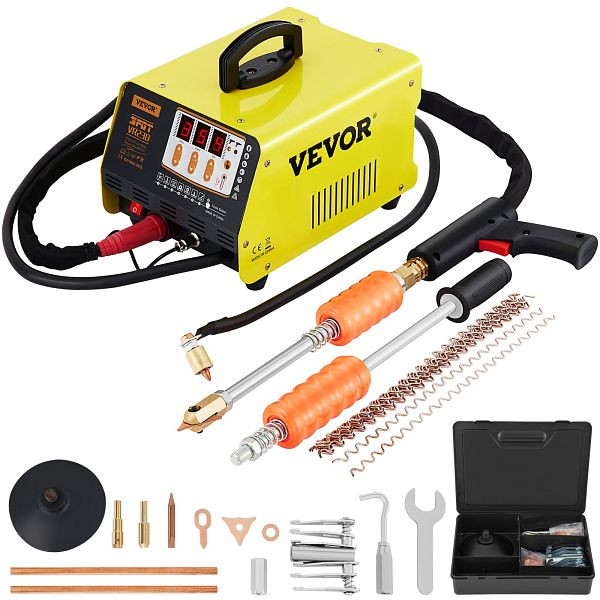 VEVOR Ausbeulspotter 3kW Karosserie Spotter Punktschweißgerät Schweißgerät 220V, BJXFJG90E220V71CDV2