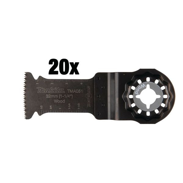 Makita Tauchsägeblatt 32 mm TMA051 20 Stück, B-64858-20