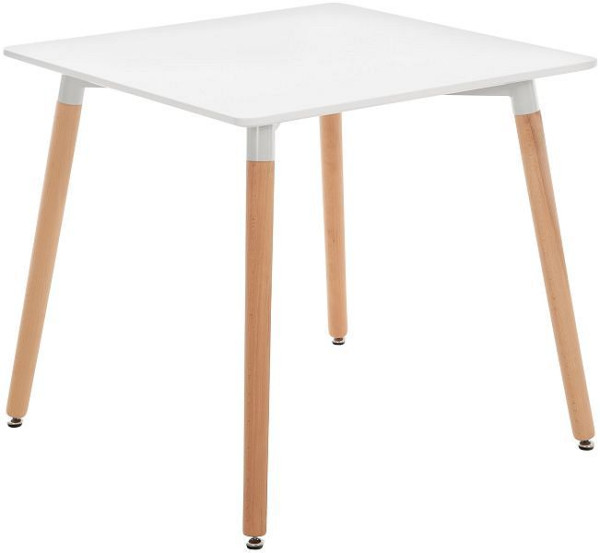 CLP Tisch Viborg 80 Natura, weiß, 202780802, 4251380498352
