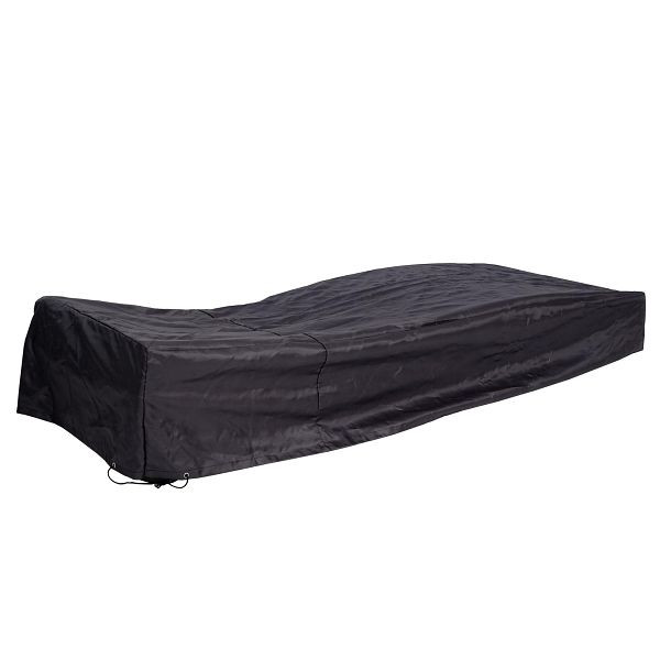 Mendler Abdeckhaube HWC-J41, Abdeckplane Schutzplane Schutzhülle, Gartenmöbel Sonnenliege Outdoor Liege, 40x200x85cm, anthrazit, 77652