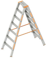 Produktbild von Layher Stufenstehleiter, 7 Stufen, Länge: 1,75 m, 1043007 Layher Stufenstehleiter, 7 Stufen, Länge: 1,75 m, 1043007