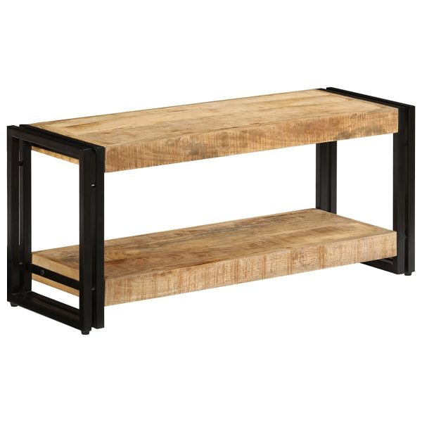 vidaXL TV-Schrank 90 x 30 x 40 cm Mango-Massivholz, 247808