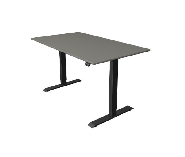 Kerkmann Sitz-/Stehtisch Move 1 anthrazit, B 1400 x T 800 mm, elektrisch höhenverstellbar von 740-1230 mm, Grafit, (Montage), 10182812-1