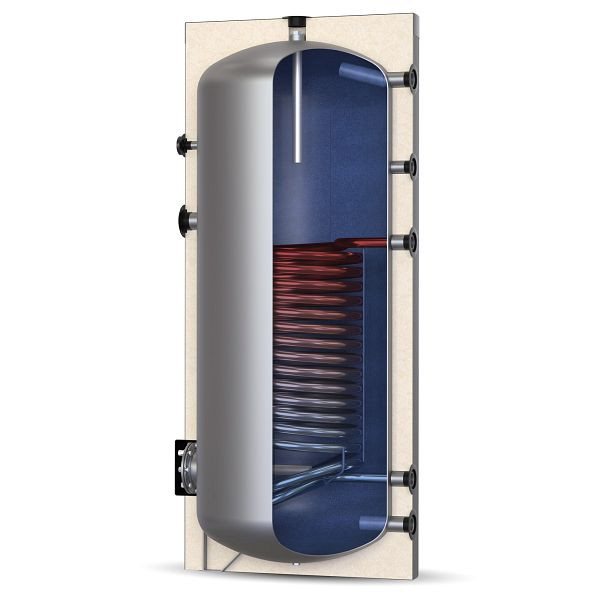 Solarbayer Warmwasserspeicher monovalent BW-1 500, Trinkwasserspeicher emailliert, 1 WT, 100401400