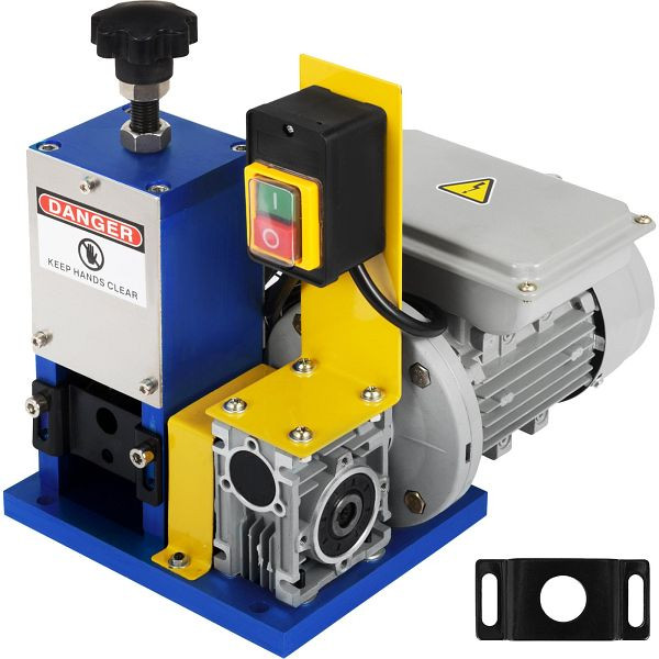 VEVOR Abisoliermaschine 1.5-25mm Schneidemaschine 220V Multihole Wire Stripper Elektrokabel Abisoliermaschine, HXSMS-025LHJDDBXJV2