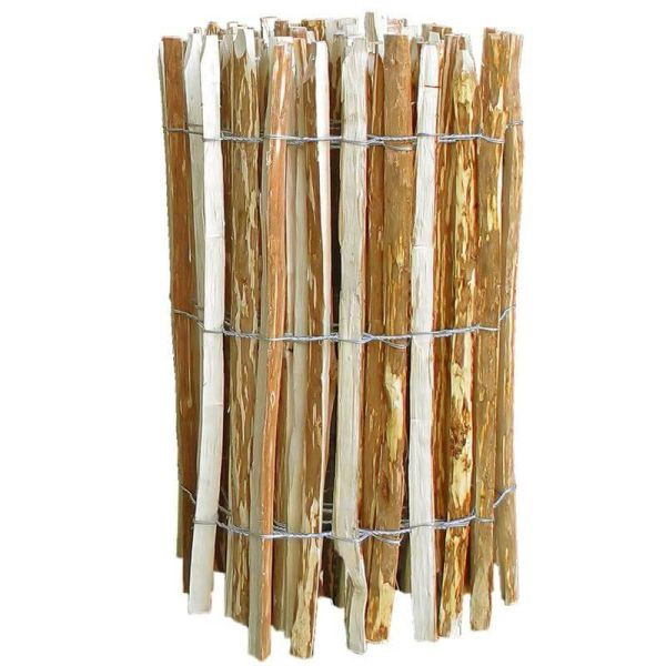 NOOR Staketenzaun aus Berg-Haselnuss 0,9 x 5m 3-5cm, 153090X108-05
