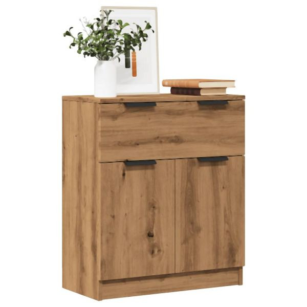 vidaXL Sideboard Artisan-Eiche 60x30x70 cm Holzwerkstoff, 856839