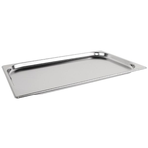 Vogue GN-Behälter Edelstahl 2cm GN1/1, für Kühlschränke, K998