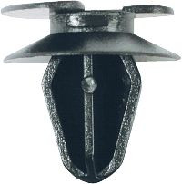 KS Tools Verbindungsclip, schwarz für Opel, VE: 10 Stück, 420.1605