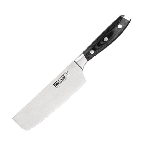 Vogue Tsuki Serie 7 Hackmesser 17cm, breite Klinge, für härtestes Fleisch, CF840