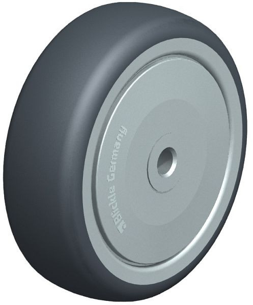 Blickle TPA 101/8K-FK Rad aus Thermoplastisches Gummi-Elastomer, Grau, 574202
