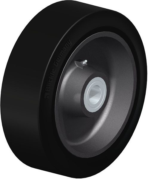 Blickle GEV 405/45K Rad aus Elastik-Vollgummi, Schwarz, 608166