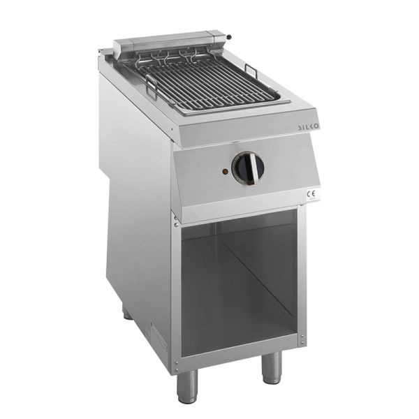 KBS Elektro-Vaporgrill 7,5kW mit Wasserbecken & Ablasshahn, 10512327