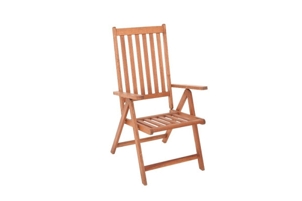 Merxx Vitoria Klappsessel, 5-fach verstellbar, 2er Set, FSC Eukalyptusholz, 50065-011