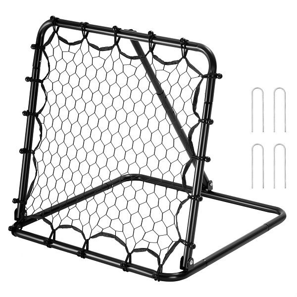 VEVOR Fußball-Rebounder-Netz Kick-Back, Tragbar Fußballtrainer 34 x 34 Zoll, ZQHDWTZL84W8L8KBEV0