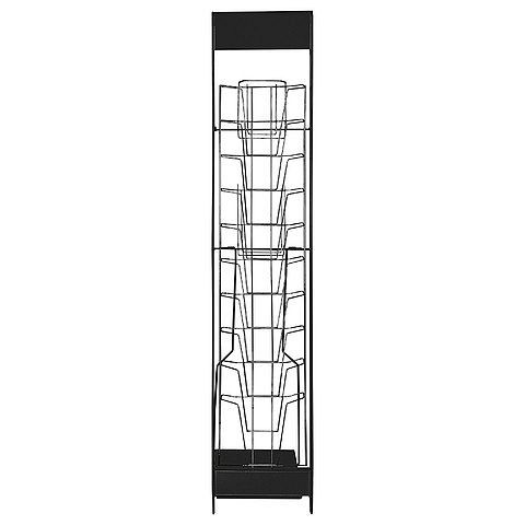 Magnetoplan Prospektständer, Farbe: schwarz, 00200