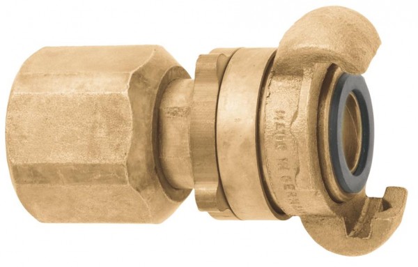 GEKA Gewindestück "TG-SH", IG G 1" DIN 3238 mit Verschraubring, VE: 5 Stück, 61.8613