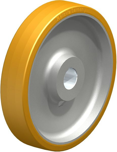 Blickle GTHN 362/50H7 Rad aus Blickle Extrathane®, Hellbraun, 459966