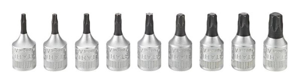 STAHLWILLE Satz Schraubendrehereinsätze 44KTX/9 9 Stück, 96017709