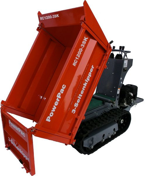 PowerPac Raupen-Dumper Dreiseitenkipper Diesel, RC1200DS-3SK-D