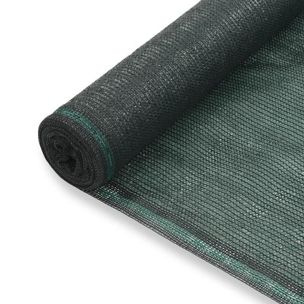 vidaXL Tennisblende HDPE 1,8x50 m Grün, 45289