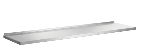 Bartscher Wandbord 1600x355x27 mm, Chromnickelstahl, 603006