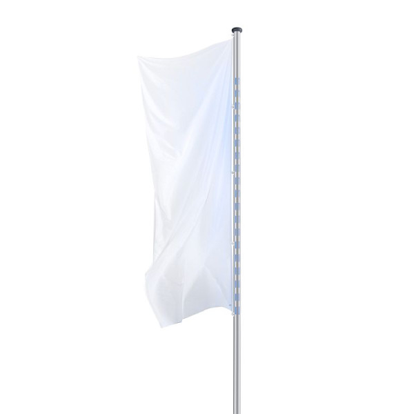 Stein HGS Fahnenmast LICHTMASTE, Höhe über Flur 6000 mm, Mast werkseitig ohne Ausleger, mit Kipphalterung, ohne Farbbeschichtung, 62056.0002