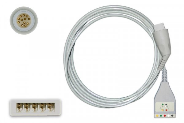 Golmed 5-adriges EKG-Stammkabel mit VS-Stecksystem, zu Philips HP, 15-5-G42.1