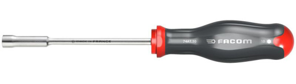 Facom Steckschlüssel mit Heft, 6-Kant, SW 10mm, 230mm, 74AT.10