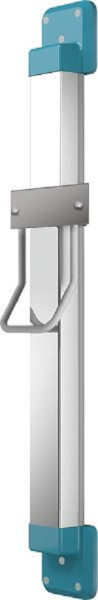 KWC Höhenverstellung, F5, für Haartrockner, 250x1200x140 mm, Silber/Perlenzian, 2030052331