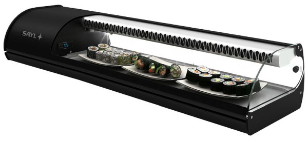 Neumärker Royal Cooling Sushi 4, 4x GN 1/3 x 40 mm, Kompressor links, 05-70504BKL