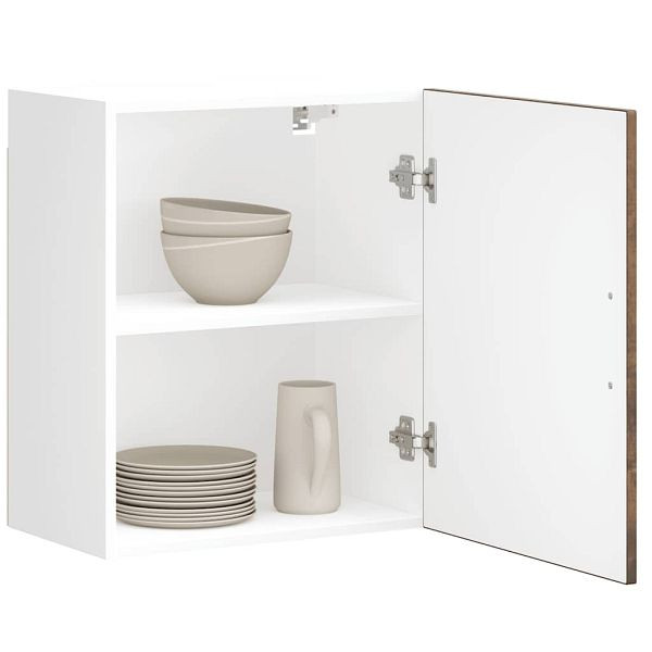 vidaXL Küchen-Hängeschränke 2 Stk. Porto Räuchereiche Holzwerkstoff, 854048