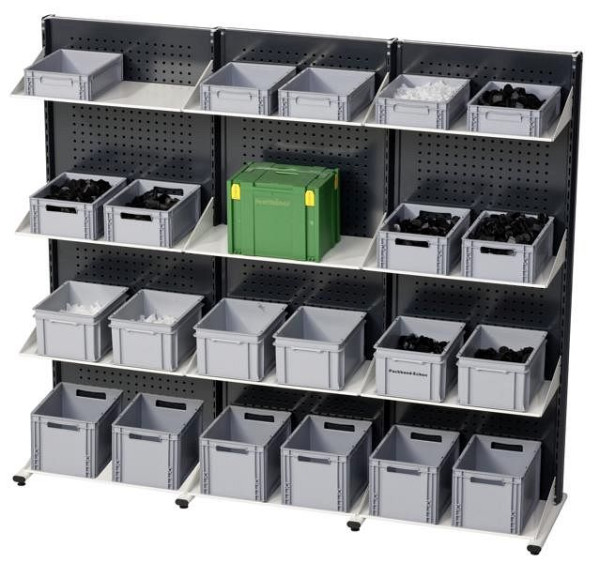 ANKE Werkbänke Eurobehälter (grau); 400 x 300 x 320 mm, 920.504