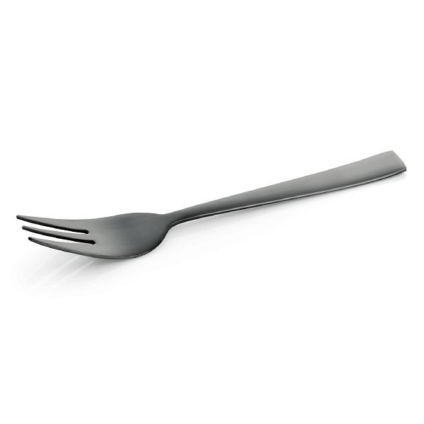 WAS Kuchengabel Hamburg-Fresh, Chromstahl, mit schwarz matter PVD Beschichtung, VE: 12 Stück, 620004